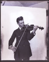 Violinist Frederick Clint, Los Angeles, 1920s