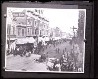 Commercial street, Pasadena, 1910s