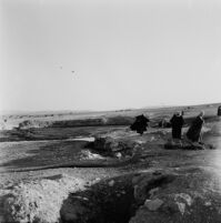 Snapshot of Bedouins at a water point
