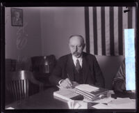 Politician Henry E. Carter, Los Angeles County, 1920s