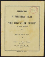 The Coming of Christ: A Mystery Play