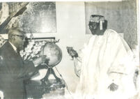 Dr. Nnamdi Azikiwe and others at the Inaugural day of the Council 8th April, 1954