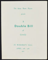 Double Bill of Comedy