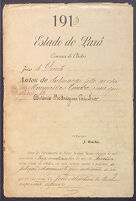 Autos de declaração feita por Anna Margarida Coimbra viuva que ficou de Antonio Rodrigues Coimbra