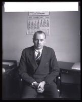 Judge Ellis Eagan in office, Los Angeles, 1928