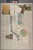 Map of the missions, presidios, pueblos, and some of the more interesting ranchos of Spanish California : together withthe routes of the principal land explorations therein