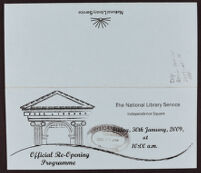 Official Re-Opening of the National Library Service