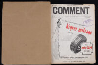 Weekly Comment 1952 no. 123