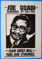 Joe Gqabi murdered 31st July 1981: Our grief will fuel our struggle