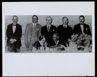 Group at a banquet, 1930-1940