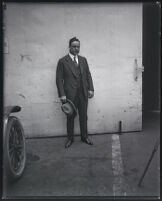 Chief of Police James E. Davis, Los Angeles, 1920s