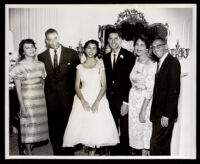 Wedding of Loren Miller, Jr., Los Angeles, 1957 (?)