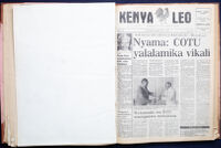 Kenya Leo 1987 no. 1337