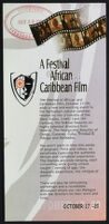 A Festival of African and Caribbean Film