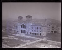 Construction around Royce Hall, Los Angeles, 1929