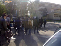 تظاهرات در دانشگاه مازندران