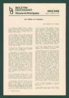Boletim Diocesano, Edição 104/105, Agosto/Setembro 1977