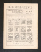 Informativo, ANO 1, Edição 12, Agosto 1978