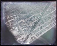 Aerial view of a neighborhood, San Pedro, 1920s