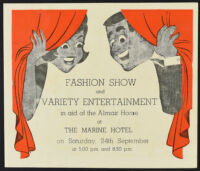 Fashion Show and Variety Entertainment
