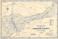 Metsker's map of Amador County, California