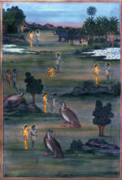 Rama enquiring Sita's whereabouts; Rama coming to Jatayu