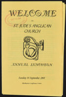 Annual Luncheon of St. Jude's Anglican Church