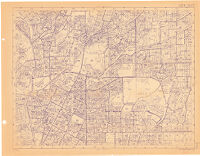 Los Angeles County, 1960 census tract maps. 123-217