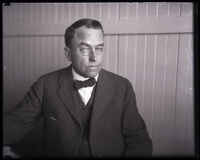 Portrait of Irwin H. Rice, President of the Merchants and Manufacturers Association, Los Angeles, circa 1925