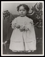 Theresa Bel Virginia Harper Danley as a toddler, Sacramento, circa 1904