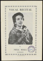 Vocal Recital by Nell Hall (Soprano)