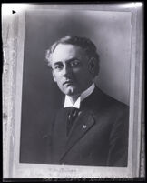 Portrait of city councilman Edwin T. Baker, Los Angeles, circa 1925