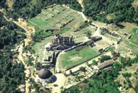 Aerial view of Sans Souci Palace (1978-79)