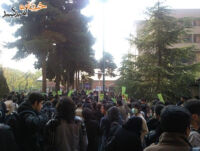 تظاهرات در دانشگاه شریف