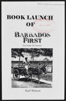 Barbados First: The Years of Change 1920 - 1970 Book Launch