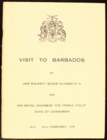 Visit to Barbados by Her Majesty Queen Elizabeth II and His Royal Highness The Prince Philip, Duke of Edinburgh