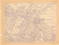 Los Angeles County, 1960 census tract maps. 99-249