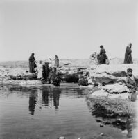 Bedouins at a water point