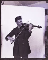 Violinist Frederick Clint, Los Angeles, 1920s