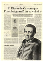 El Diario de Carrera que Pinochet guardó en su velador