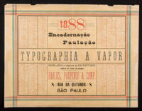 Documentos extras #0002 - Calendário promocional - Tipografia "Baruel, Pauperio & Comp." (1888)