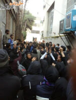 تظاهرات در دانشگاه خواجه نصیر