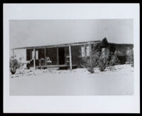 Desert cabin of Emily Brown Childress Portwig and James Rufus Portwig, Victorville, 1920s-1930s