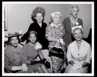 Dr. Vada Somerville with five women, circa 1960
