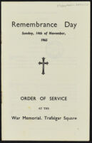 Remembrance Day 1965