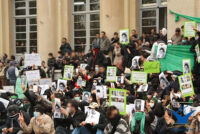 تظاهرات در دانشگاه تهران