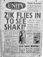Zik Flies in to See Shaki?