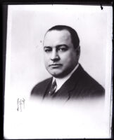 Portrait photograph William C. Camp (copy print), Los Angeles County, 1920s