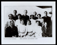 Miss Lodwick and senior Class, Los Angeles, circa 1903 (?)
