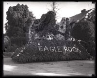 Eagle Rock float in the Tournament of Roses Parade, Pasadena, 1923